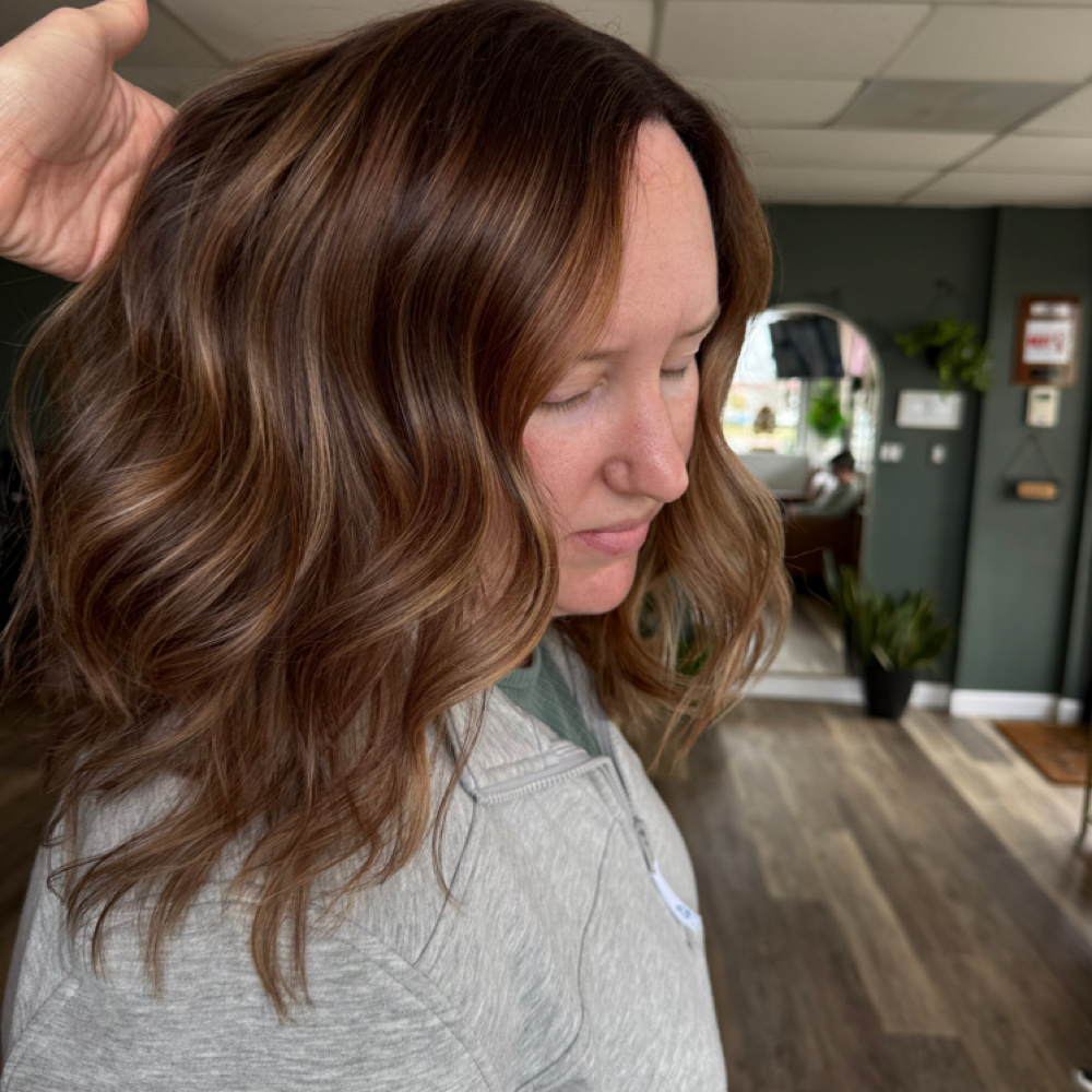 RootColor + PartialHighlight W/ Cut at Shannon McKew in Nottingham, MD