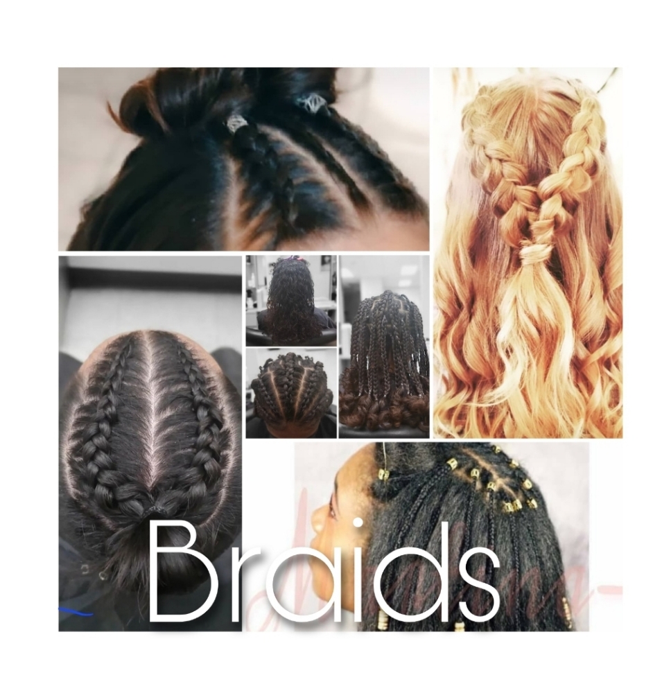 2 Feed In Braids