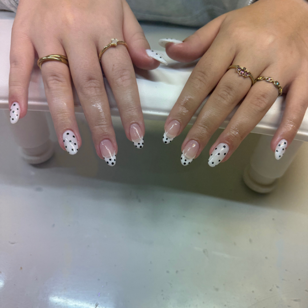 Gel X Fill: Simple Art at KC Nails & Spa in Washington, PA