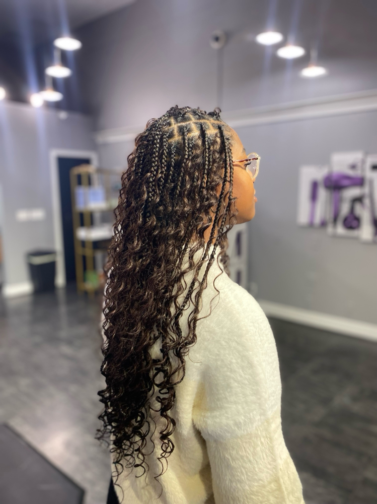 BOHO KNOTLESS BRAIDS at Salon Sistaz in Portland, OR