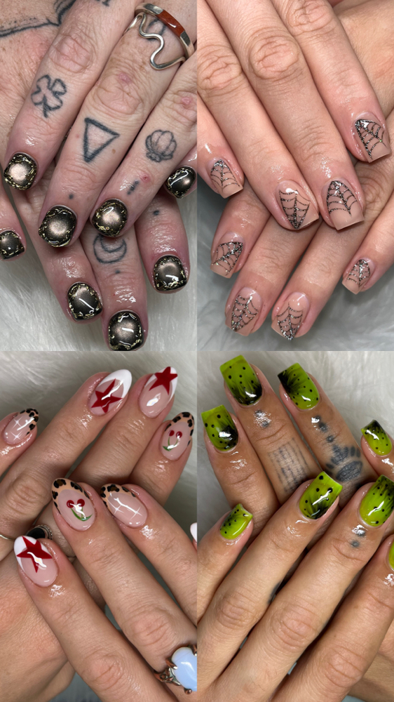 Level 2 Designs at Black Heart Beauty Bar in Portland, OR