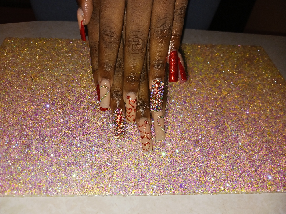 Rhinestone FULL NAILS