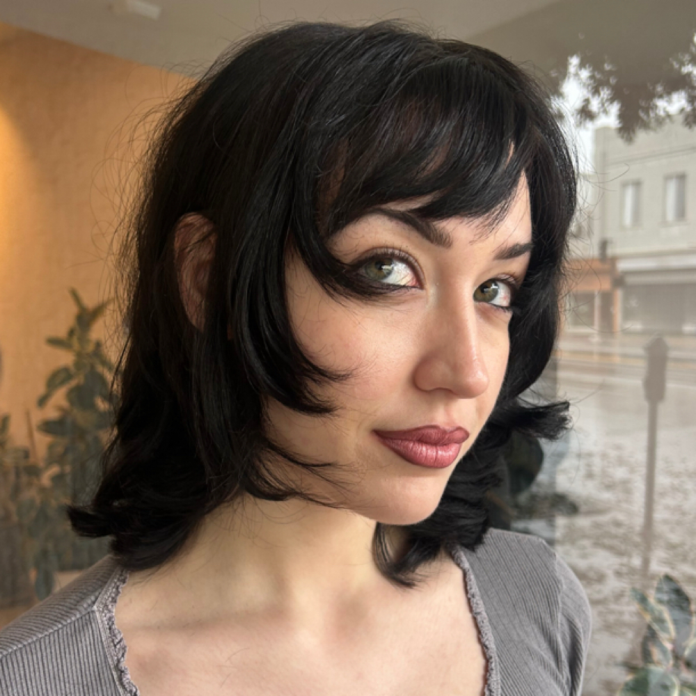 Bang Trim + Face Frame at Cuts By Cookie in Glendale, CA