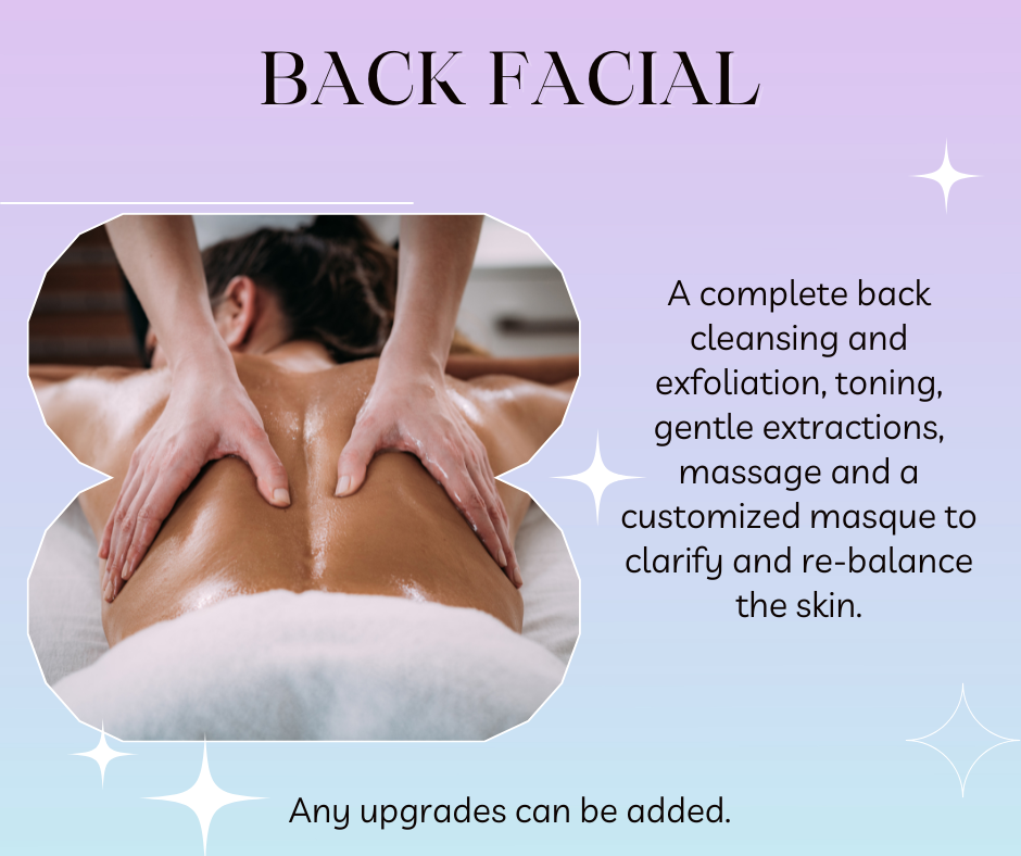 Back Facial!!