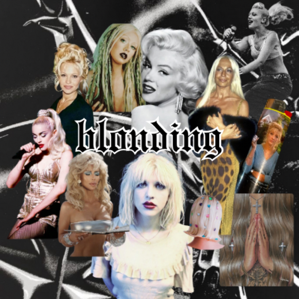 blonding 🧊☀️🍦❄️🌻☁️✨ at Amanda Pepe in Pawtucket, RI