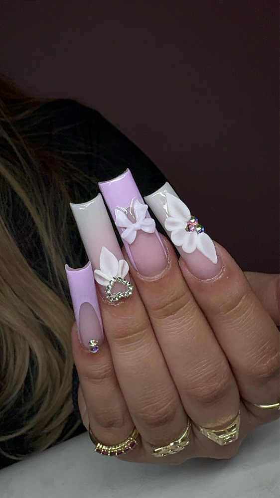 XL Full Set at Nails By Bianca in Chicago, IL
