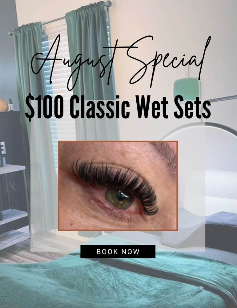$100 Classic Wet Set-August Special