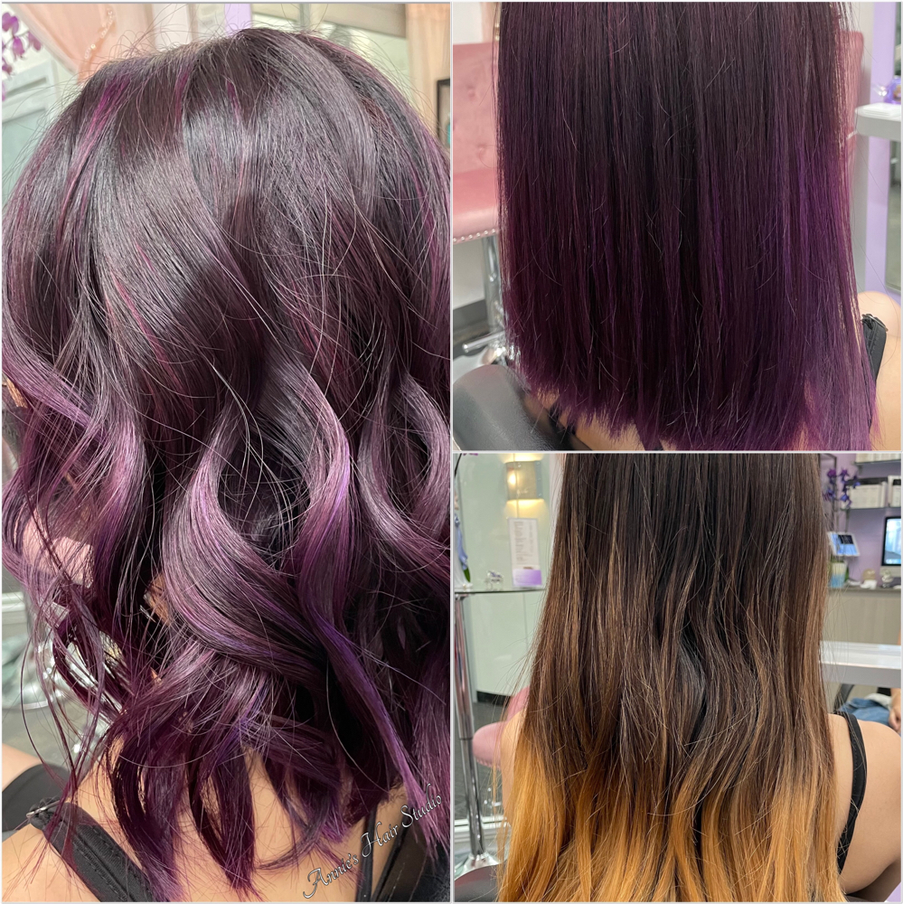 Full Balayage+Tone / Shoulder/L