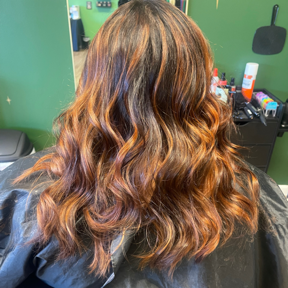 Cut & Highlights at Nevermore Hair Salon in Danielsville, GA