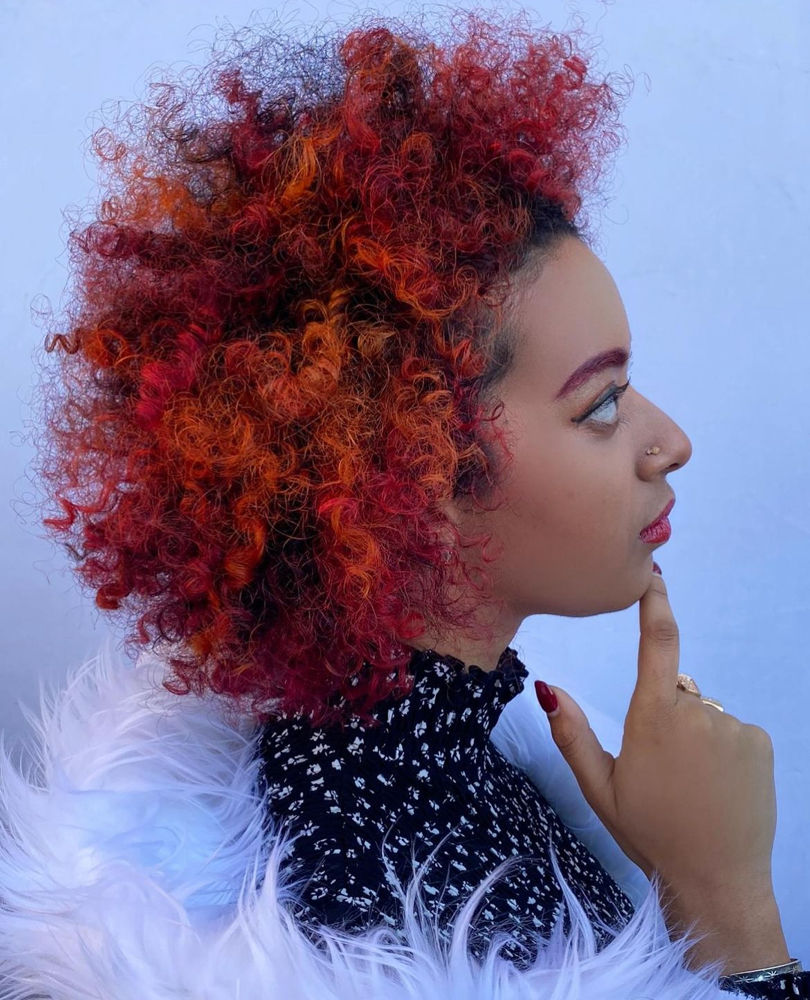 Curly Cut With Wash + Style