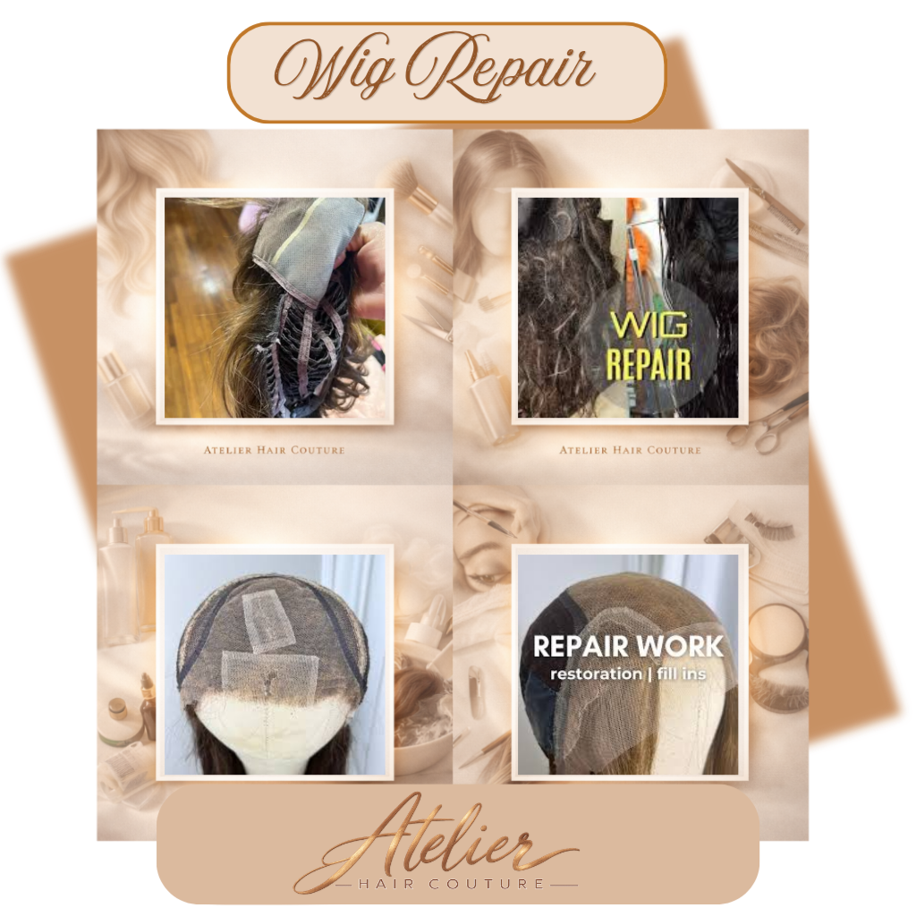 Basic Wig Repair at Atelier Hair Couture in Texas, TX