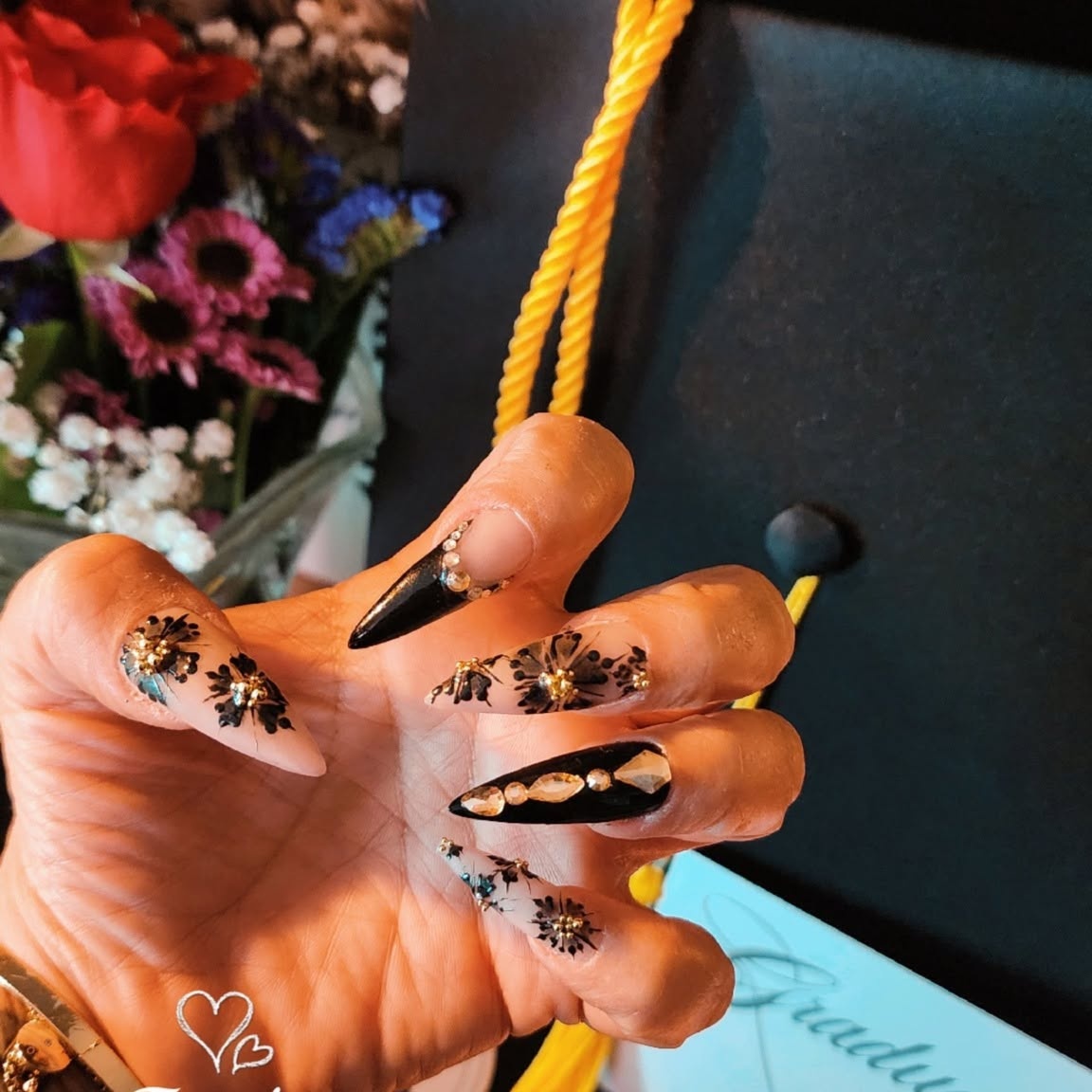 Acrylic Nail Set Long to XXL at Nails by Manda in Terre Haute, IN