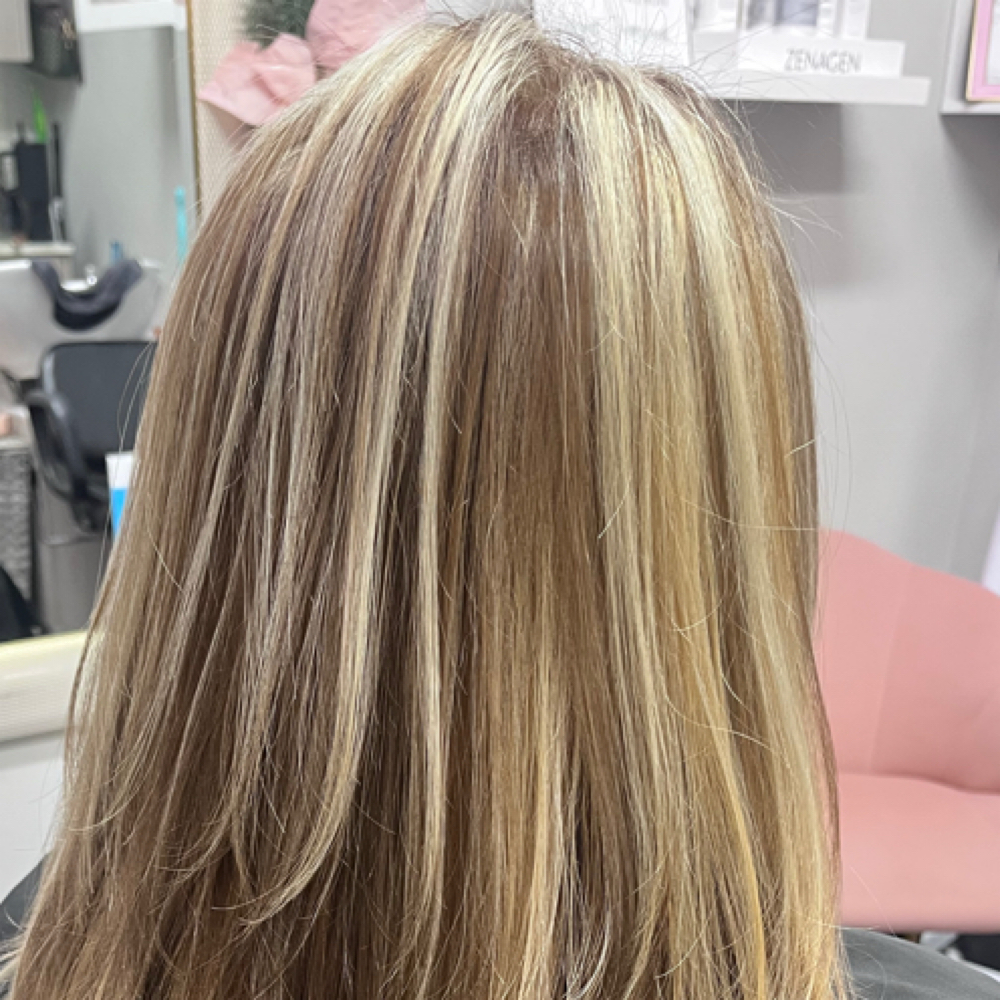 Color Retouch Between Highlights