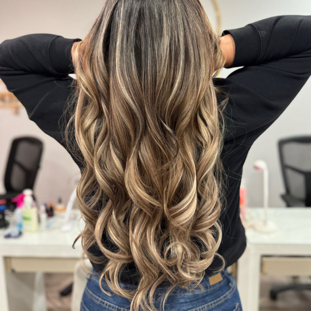 Butterfly Weft Extensions at VIDA Beauty Bar in Hobart, IN