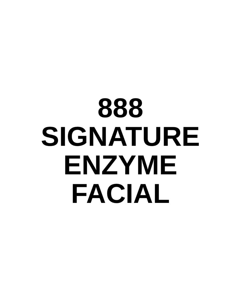 888 Signature Enzyme Facial
