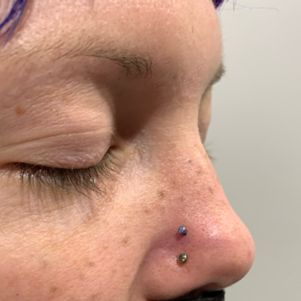(High) Nostril at Calico Creek Tattoo Co. in Wichita, KS