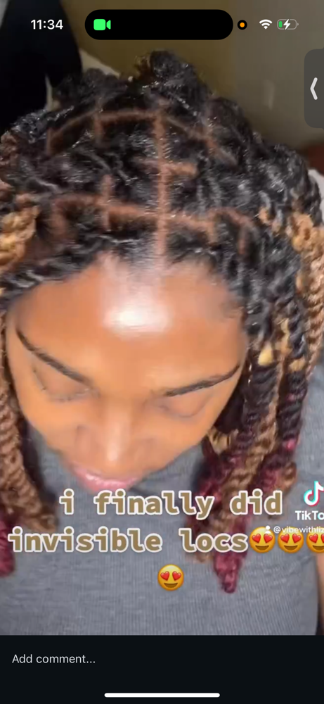 Invisable locs at Locdbylizzo in Jonebsoro, GA