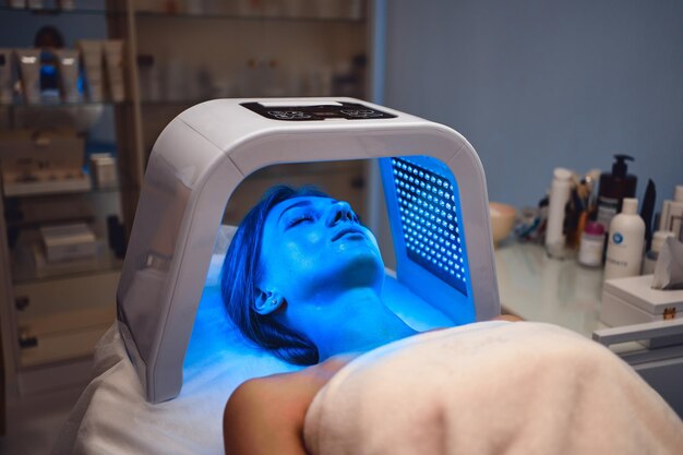 Acne Facial with LED Light Therapy