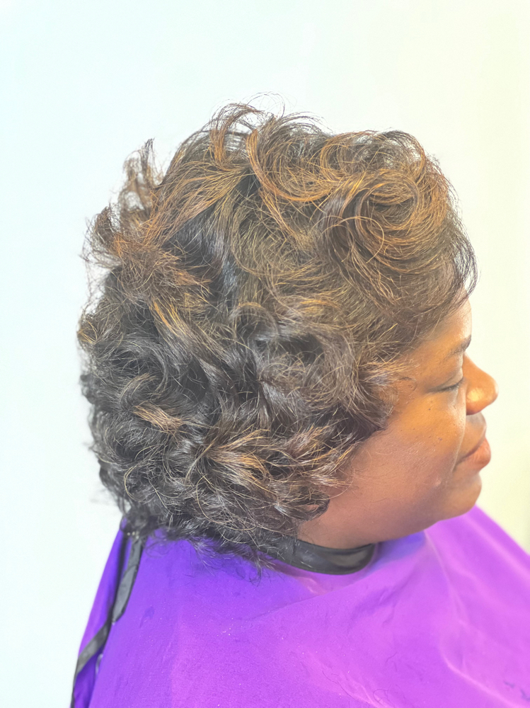 Silk Press/ Deep Condition/ Trim