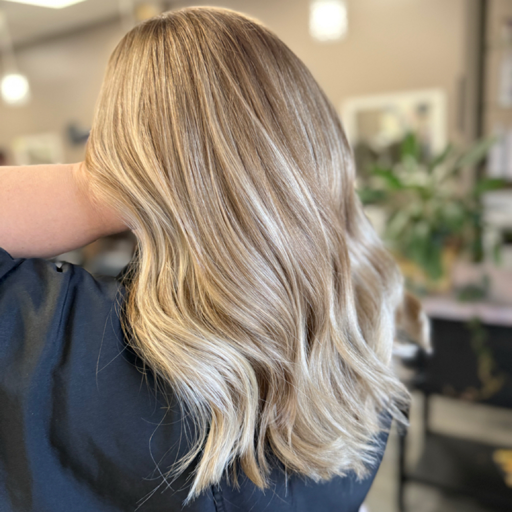 Full Highlight at Jessica Settles Hair Co. in Muskogee, OK