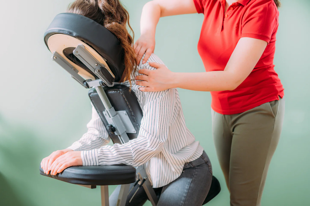 Chair Massage 15 Mins