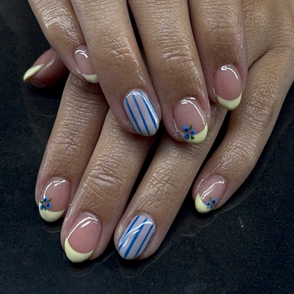 Builder Gel Manicure at Juss Nailss in Henderson, NV