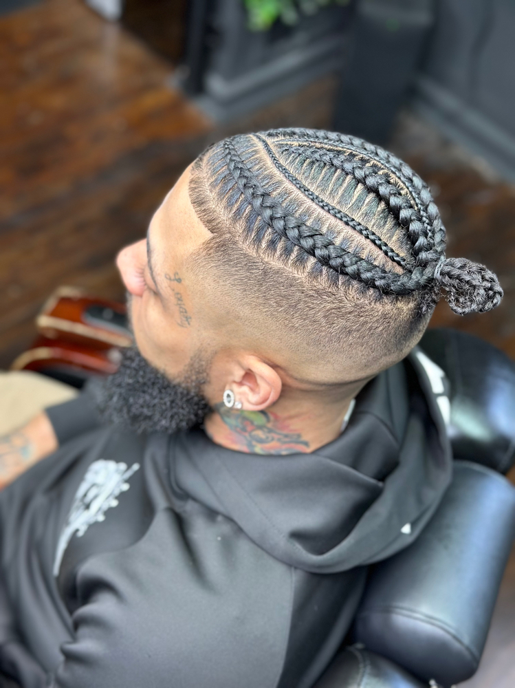 Men's Cornrows (top of head) at iSlay The Brand in Lanham, MD
