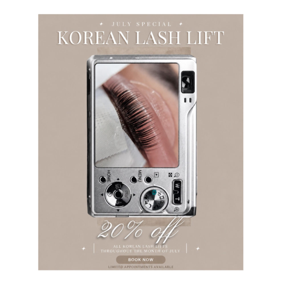 Korean Lash Lift & tint at Bonita Beauty Esthetics in Navarre, FL