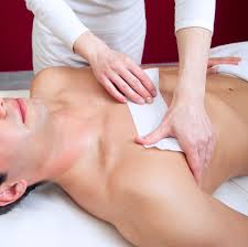 Men full Stomach Wax