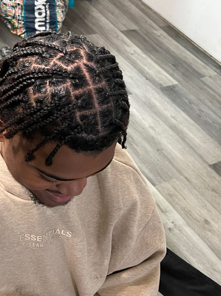 Men’s Box Braids at Crowned Conversations in Mt Holly, NJ