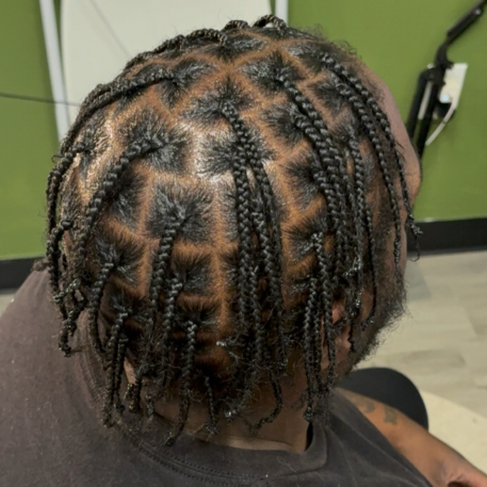 Men’s Box Braids at Crowned Conversations in Mt Holly, NJ