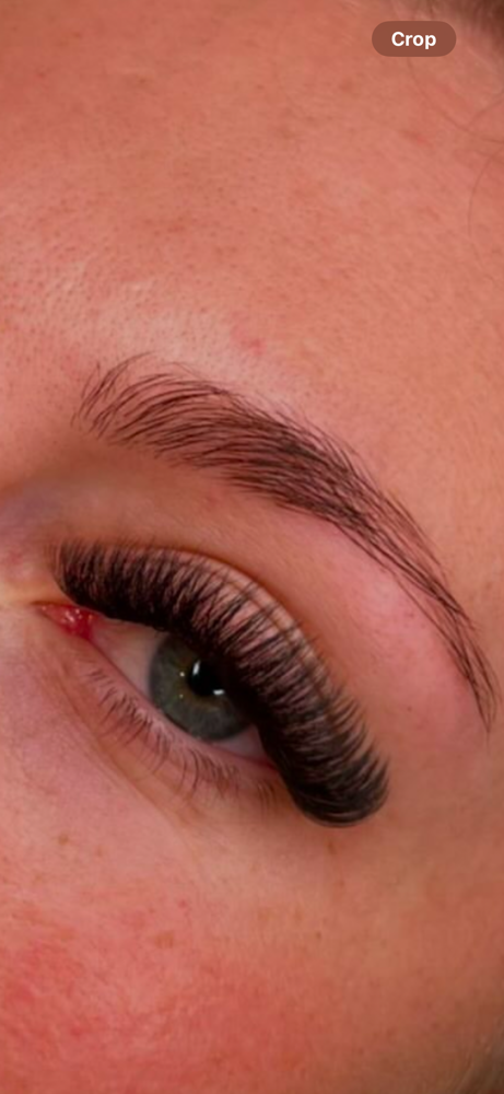 Volume lash full set at Ciao Bella Salon in Grandville, MI