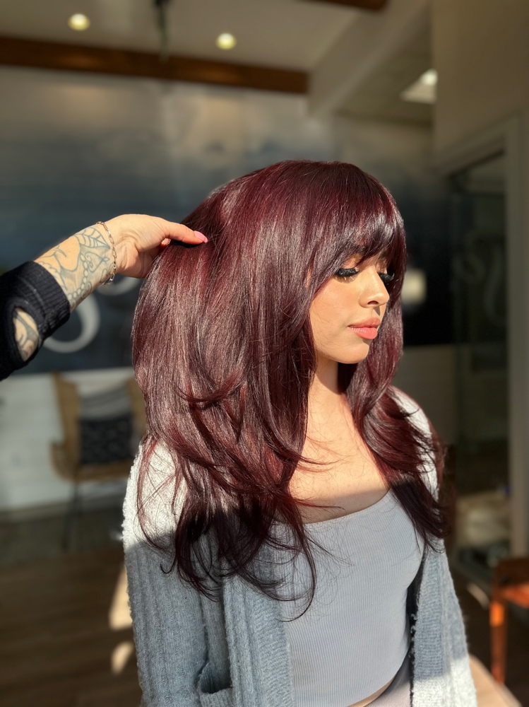 all over solid color at BREE RINCON in Fresno, CA