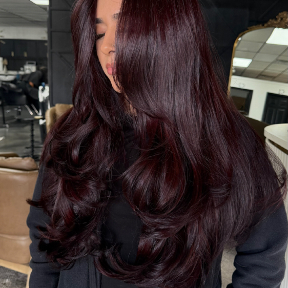Womens Haircut at Sayra Flores in Odess, TX