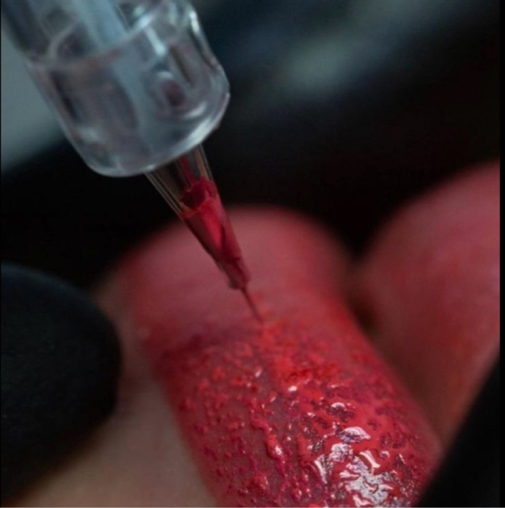 Lip Blush at Fashion Nails in Rochelle, IL