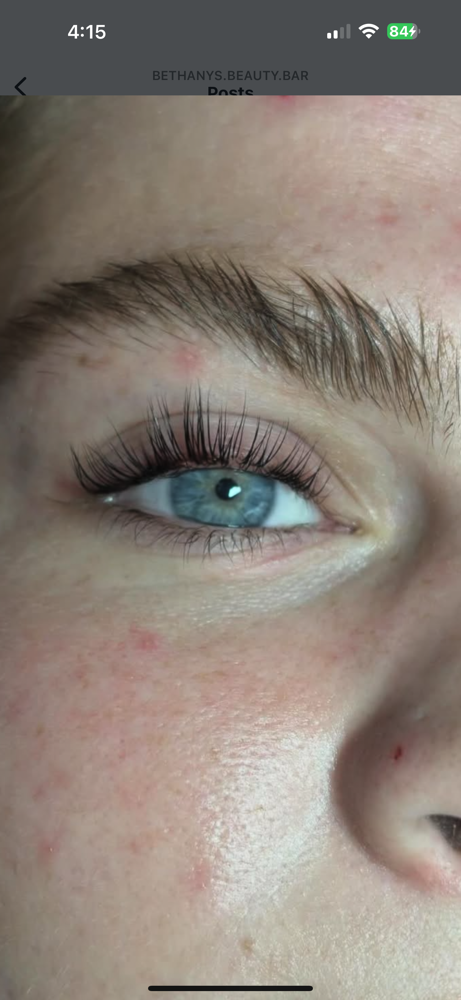 Lash Lift And Tint