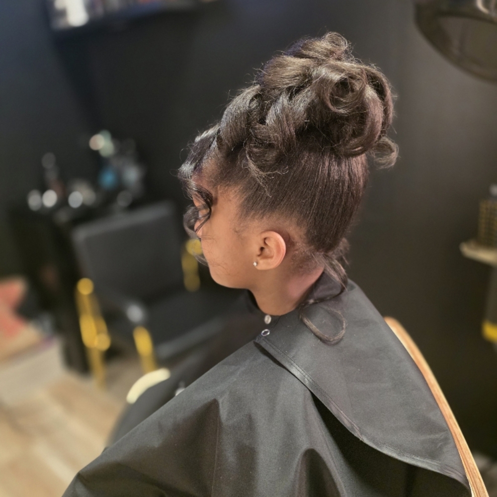 Updo at Kai'Chanel Beauty Bar in Churchland Virginia, VA