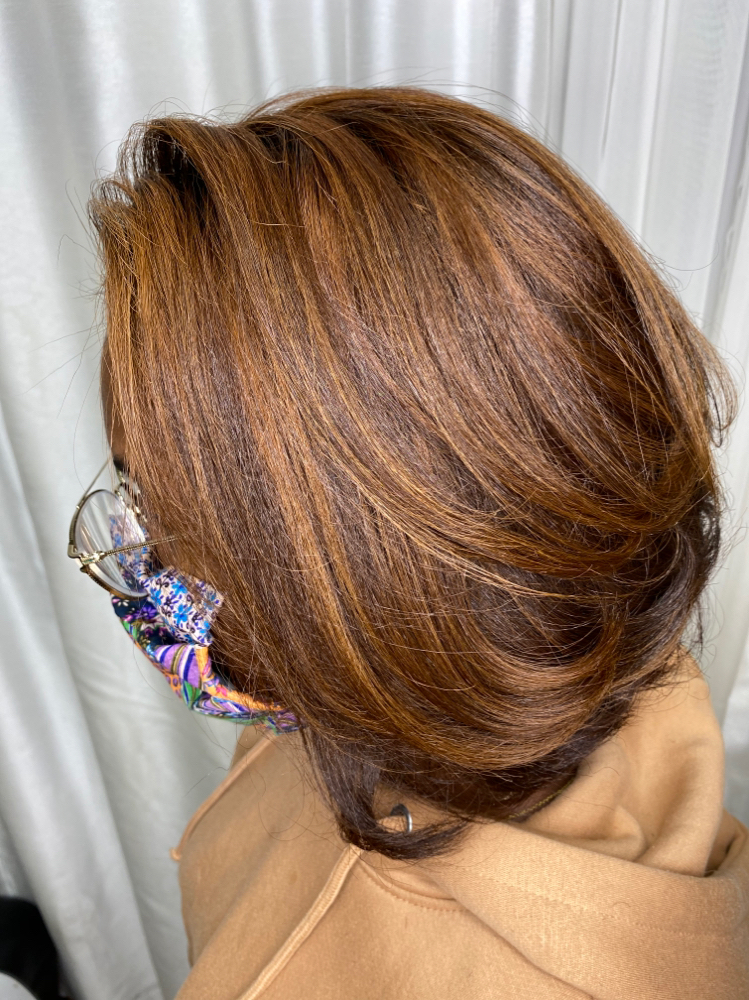 Half Head highlights/lowlights