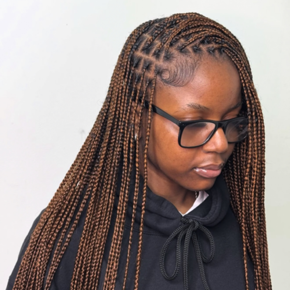 Small Knotless – Waist Length at Haus Of Kartel in Rochester, NY