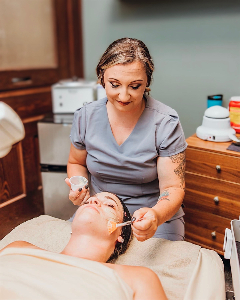 Custom Facial at Glow Beauty Bar in Manitowoc, WI