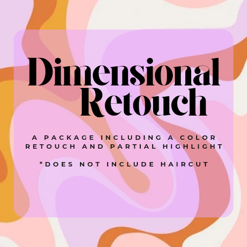 Dimensional Retouch at Eco Hair + Beauty in Chesterfield, MI
