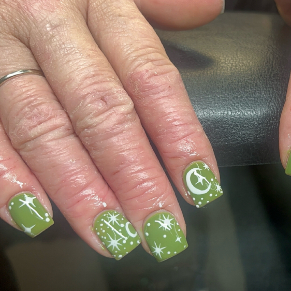 Acrylic Overlay at NailedxAaron in Massillon, OH