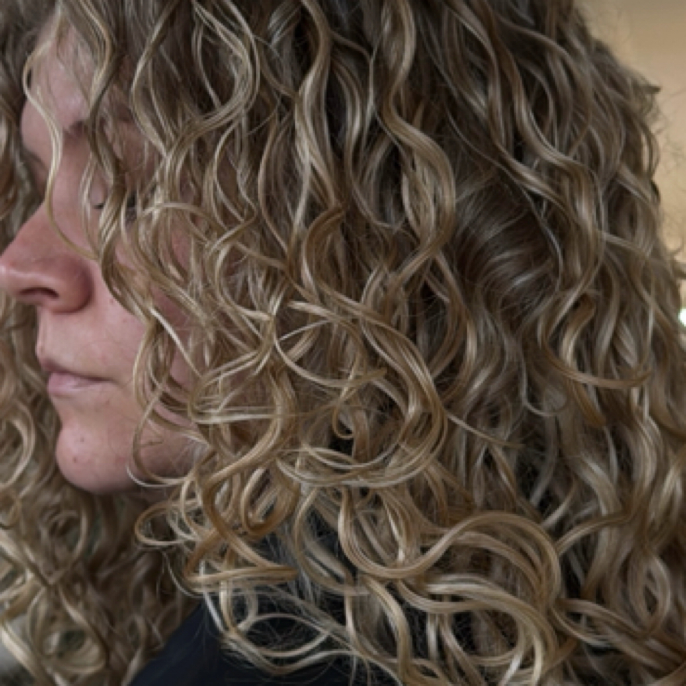 Curly Cut Add-on at Lilly At White Willow in Boone, NC