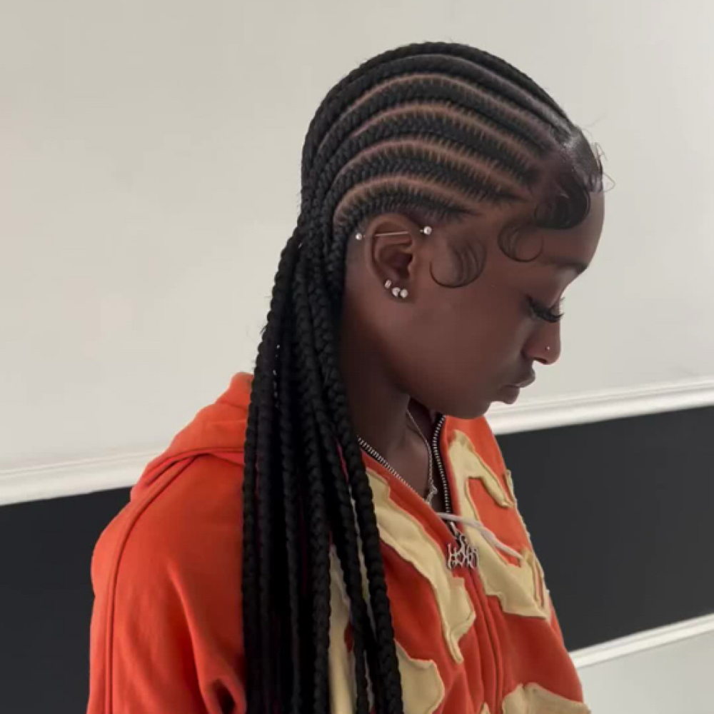 6-8 Stitch Braids at Locdbylizzo in Jonebsoro, GA