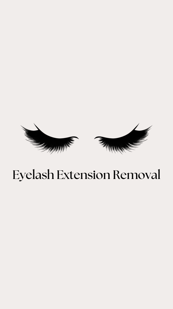 Eyelash Extension Removal