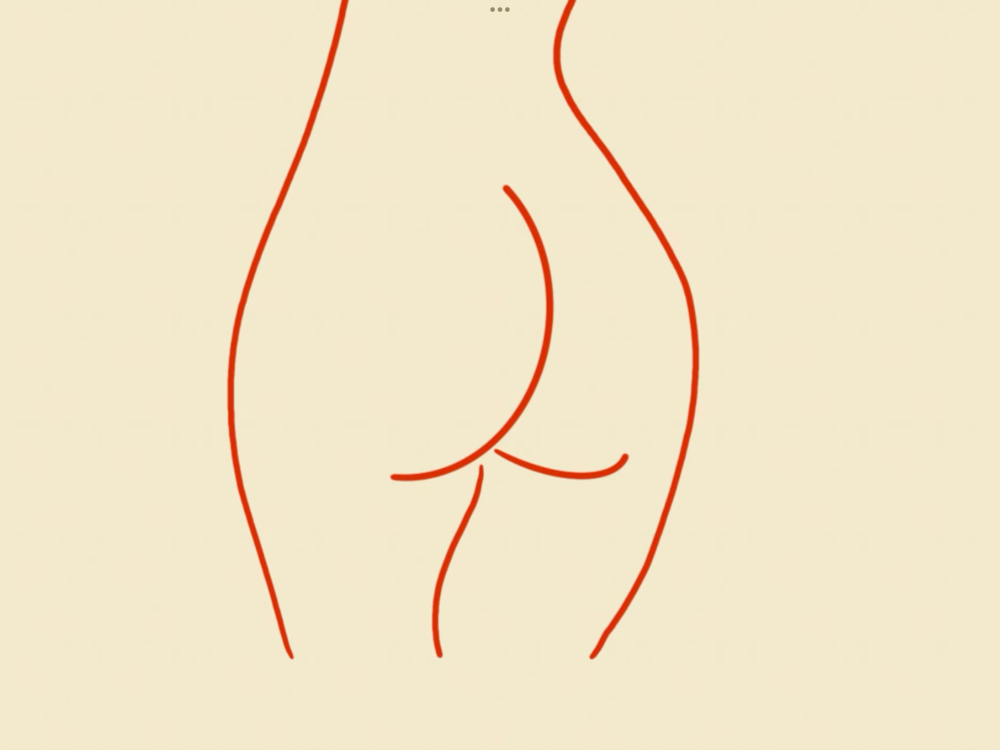 Between the Cheeks