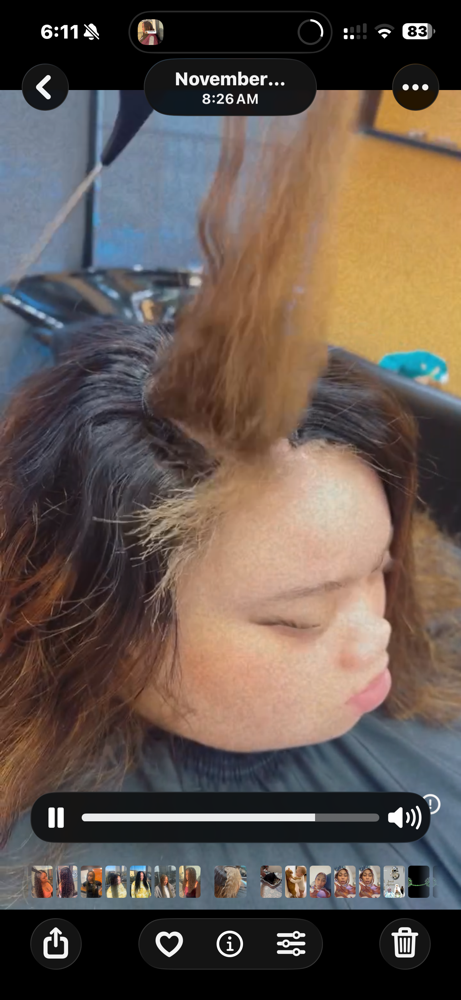 Weave at Fifi in Houston, TX