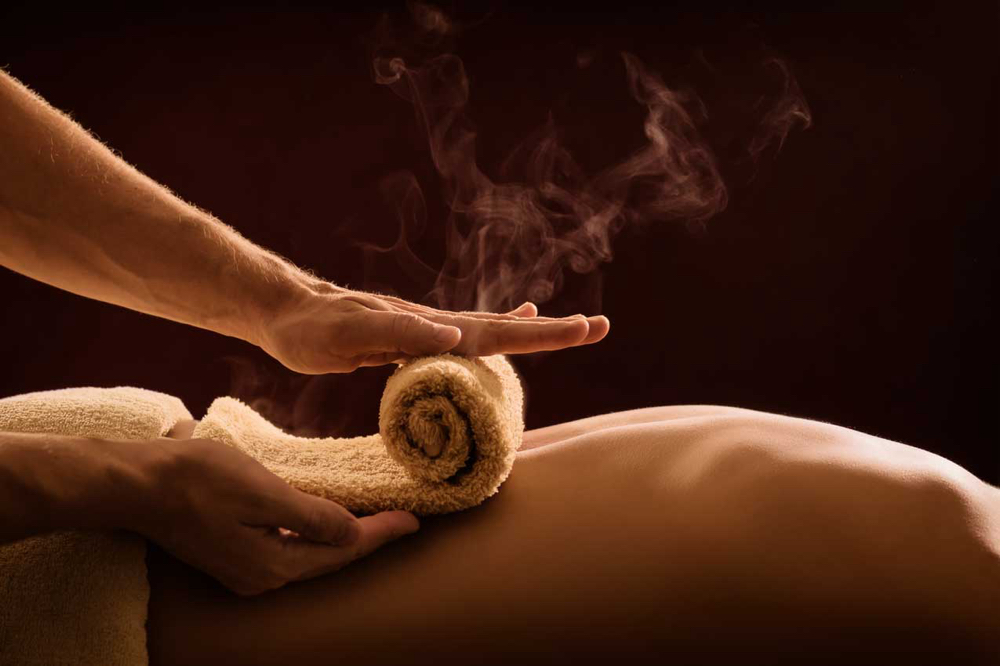 Aromatic Hot Towel Compress at Honey &  Sage Spa in Odessa, TX
