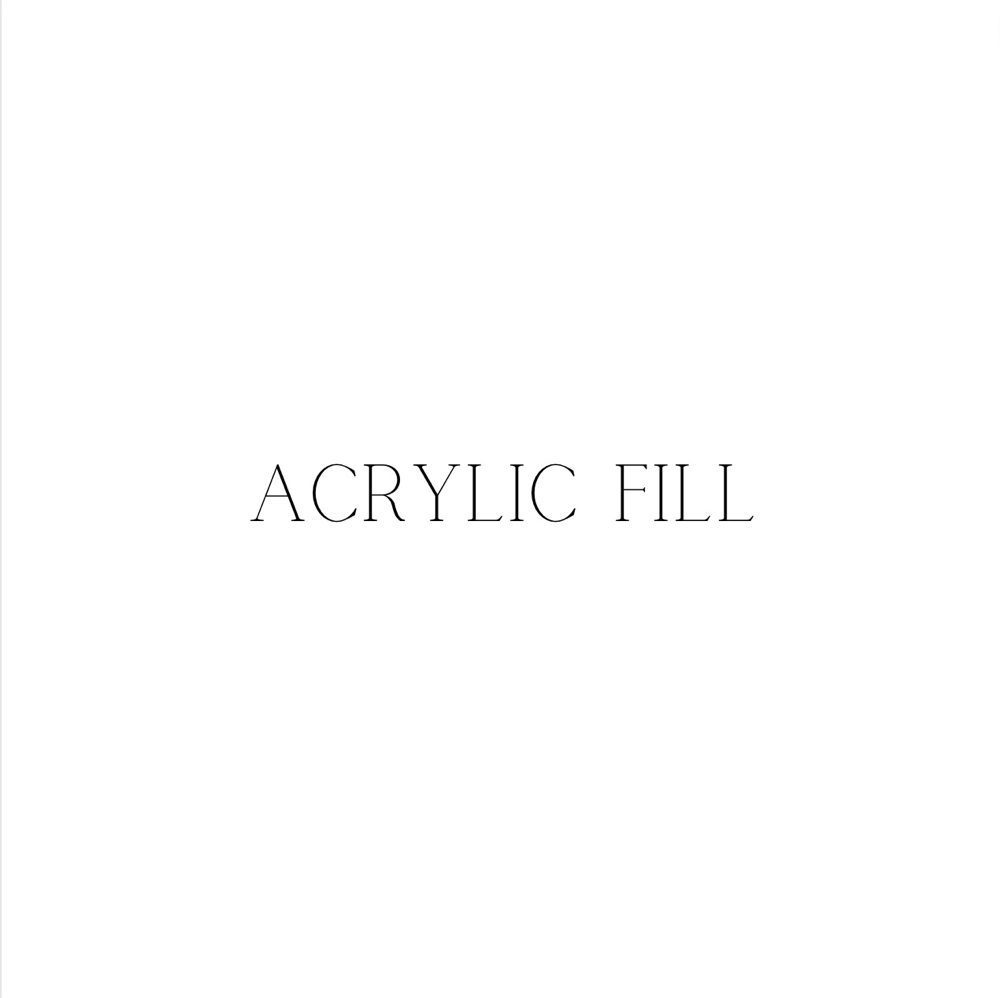 ACRYLIC FILL - Pedicure