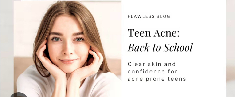 Teens Back Acne Facial